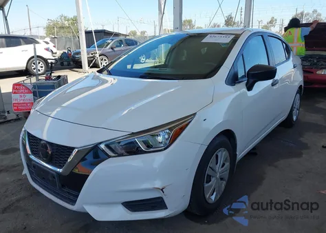 2020 Nissan Versa S Xtronic Cvt из США, поврежденный, VIN 3N1CN8DV1LL904338